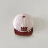 Gorro de Bebé Otoño Corea del Sur Primavera y Otoño Gorra de Béisbol Rayada Ins Protección Solar Infantil Sombrero de Sol Gorra de Béisbol para Niños
