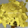 Máquina de arcoíris lentejuelas doradas papel en aerosol plateado papel de aluminio piezas de papel de colores lingotes de oro pétalos de flores para lanzar a mano en bodas accesorios de ambiente de bar