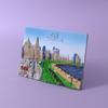 China Shanghái imán de nevera ciudad turismo recuerdo fabricantes de resina magnética venta al por mayor hecho a mano tridimensional mini creativo