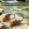 BLF Cabeza de Cobre Ninfa WY1262 Anzuelo para Ninfa de Pesca con Mosca Señuelo para Pesca con Mosca Cebo Biónico Señuelo Simulado para Pesca de Trucha Venta al por Mayor