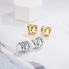 Aretes Pequeños de Aro Metálicos de Tres Capas con Diseño de Nicho y Temperamento de Alta Gama, Nuevos Pendientes Únicos de Moda 2022 para Mujer