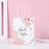 Sacola de Presente Dia das Crianças Sacola de Papel Kraft Desenho Animado Sacola para Levar Sacola para Embalagem de Presente de Festa Bolsa