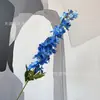 Flores Artificiales Delphinium Artificial Hiacinto Artificial Flores de Seda Pasillo de Boda Decoración de Sala de Estar Violeta Dropshipping Transfronterizo
