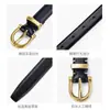 Cinturón Casual de Aleación con Hebilla de Pin para Mujer, Fino Cuero PU, Elegante, Combinable con Todo, de Gama Alta, Versátil, Sencillo para Pantalones