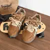 Zapatos Birkenstock Retro con Suela Gruesa para Aumentar la Altura, de Dos Vías, para Mujer, Nuevos Otoño e Invierno 2025, Slip-On, Deportivos Casuales para Mujer