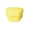 Caja para Dentadura Dental, Caja para Retenedor, Caja para Brackets, Caja de Almacenamiento de Dientes con Malla Tipo Dividido, Caja para Dentadura Completa