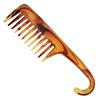 Peine de moda Dangmei para peinar el cabello peine de dientes grandes peine pseudo-ginseng peluquería peine de textura para cortar el cabello peine para cabello lacio barbería hogar