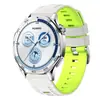 Correa de Silicona de 22 mm Adecuada para Huawei Watch3 Watch Gt4 Nueva Apariencia de Patrón de Neumático Correa de Silicona de Dos Tonos