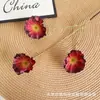 Decoração de Cerimônia de Casamento com Tema Vermelho, Cena de Hotel, Arranjos de Flores, Arranjos de Flores de Teto, Flores Artificiais, Decorações de Casamento