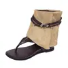 Sandalias chanclas estilo romano de tira corta para uso exterior, nuevo modelo de verano 2026, con aumento interno de altura