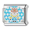 Pulseira Módulo Elástico Desenho Animado Zodíaco Minions Transfronteiriça DIY Soldagem por Gotejamento de Óleo Italiano Acessórios de Joalheria