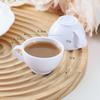 Modelo de Taza de Café Simulada Taza de Té Accesorios Decoración para Pastelería Taza de Café de ABS Accesorios de Comida y Juego Adornos para el Té de la Tarde