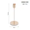 Porta-Velas Minimalistas Estilo Nórdico para Casa Sala de Estar Mesa de Jantar Decorações Românticas para Jantar à Luz de Velas