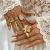 Joyería popular transfronteriza europea y americana, anillo de oro nuevo, diseño minimalista de nicho, sensación de alta gama, anillo de lujo ligero, joyería para mano de mujer, plata