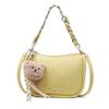 Bolsa de Axila de Couro Macio de Textura de Alta Qualidade Feminina 2025 Novo Design Nicho Bolsa de Compartimento Único Moda Versátil Estilo Ocidental Bolsa Transversal