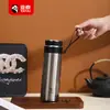 Garrafa térmica Yatai de aço inoxidável com isolamento a vácuo de alta qualidade, com alça de transporte, adequada para homens e mulheres, simples e portátil, ideal para uso profissional e como porta-copos de carro