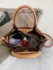 2026 Moda Casual Nuevo Bolso Cubo Clásico Monograma Bloqueo de Color Bolso de Mano Bolso Cruzado al Hombro Bolso de Mano para Mujer de Viaje