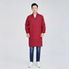 Abrigo Largo a Prueba de Polvo para Todas las Estaciones, Ropa de Protección Laboral, Ropa de Transporte, Abrigo Azul, Ropa de Trabajo para Taller, Venta al por Mayor de Fábrica