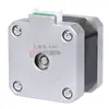 Motor de Passo Pequeno 42 Coluna de Impressora 3D Gravação Motor Híbrido Bifásico Quatro Fios Acionamento CC 17Hs3401