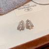 Exquisitos Aretes de Perlas de Encaje Francés para Mujer, Moda Retro, Aretes Elegantes de Alta Gama, Lujo Accesible y Aretes Versátiles