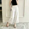 Pantalones Cortos de Lyocell Tencel Acetato de Venta Caliente Dropshipping Moda Verano 2026 Versátiles Frescos Casuales para Mujer