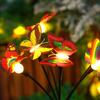 Amazon Nuevo Luz de Inserción de Suelo de Mariposa de Simulación Solar Luz Decorativa de Jardín Luz de Luciérnaga de Mariposa de Simulación Solar