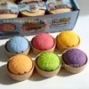 Brinquedo de pão para alívio de estresse de simulação de e-commerce transfronteiriço, pão char siu e xiao long bao de PU de rebote lento