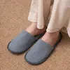 Pantuflas Desechables para Hotel y Casa de Huéspedes, Pantuflas Portátiles para Viaje, Uso en Casa, Amigables con los Huéspedes, Engrosadas, Antideslizantes, Transpirables, Absorbentes de Sudor