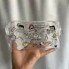 Bolsa de Higiene Pessoal Transparente de Camada Dupla Grande com Separação Úmida e Seca, Bolsa de Maquiagem, Bolsa de Viagem, Bolsa de Mão, Bolsa para Viagem de Negócios, Bolsa de Natação