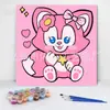Pintura al Óleo Digital Niños Bricolaje Pintado a Mano Dibujos Animados Relleno de Color Pigmento Pintura Decorativa Pintada a Mano Fabricante Venta al por Mayor