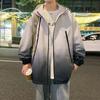 Traje Escalador Artístico Estilo Hong Kong Chaqueta de Carga para Hombre Nueva Otoño 2024 Casual Exterior con Capucha Chaqueta para Hombre