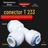 Purificador de Água 233 Tee 2 Pontos para 3 Pontos Tee de Diâmetro Variável Conector Rápido 332 Lado 2 Pontos Conector Rápido para 3 Pontos