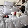Estilo Simples e Fresco Bordado de Filhote de Cachorro 100% Algodão Amigo da Pele Conjunto de Roupa de Cama Solteiro/Casal Conjunto de Têxteis para Casa de Três/Quatro Peças 100% Algodão