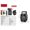 Altavoz Bluetooth Mini de 3 pulgadas Sing-E Zqs-W3105 con Micrófono, Soporte para Teléfono Móvil, Soporta Inserción de Tarjeta