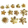 Peças de Flor de Cobre Metálico, Tampas de Flor, Acessórios, Headwear de Noiva Criativo Feito à Mão para DIY, Acessórios de Cabelo, Materiais Decorativos