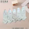 Calcetines de barco de corte bajo Baiju 7254, de malla, estilo primavera/verano, ultrafinos, moda femenina, caricatura, casual, calcetines blancos