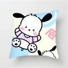 Almohada de perro Pacha de dibujos animados linda para sofá de sala de estar, almohada de cabecera, soporte lumbar para respaldo, funda de cojín de respaldo, funda de cojín lumbar