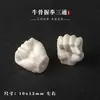 Brinquedo Cultural Tibetano Osso de Boi Acessório de Três Passagens Material Natural Envelhecido Antigo Contas Espaçadoras de Três Passagens Integradas Contas de Oração Coleção Nuvem de Fundo de Pagode