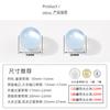 Botones de Resina para Cheongsam Perlas Redondas de Imitación de Jade Ropa China Nueva para Hombres y Mujeres Traje Tang Vestido Hanfu Camisa Ojos Oscuros