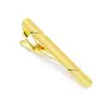 Pisacorbatas para Hombre Estilo Coreano Oro Plata Negro Pisacorbatas Negocios Formal Boda Simple Seguridad Pisacorbatas