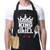 E-commerce Transfronteiriço Avental Impermeável Estampado para Churrasco de Horta de Cozinha Bonita com Impressão de Logotipo Personalizado Impermeável