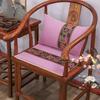 Cojín de sofá de madera de secuoya, cojín de muebles de madera maciza, nuevo cojín de silla circular Taishi china, silla china, silla de madera, cojín de silla de té, personalización