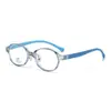 Nuevas gafas para niños gafas anti-luz azul marco suave TR90 gafas para estudiantes lente plana anti-luz azul 5409
