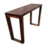 Mesa de Entrada de Madera Maciza, Mesa Estrecha Larga de Madera de Olmo Montada en la Pared, Mesa de Tiras Estilo Chino Nuevo, Escritorio Moderno Sencillo, Mesa de Tiras, Mesa de Incienso, Mesa de Ofrendas