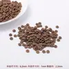 Espaciador de sándalo dorado, 3 x 6 mm, junta de cuentas sueltas, cuentas Zhemu, accesorios de joyería DIY, accesorios de joyería Wen play Buddha