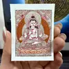 Gran Venta Tíbet Nepalero Puro Pintado a Mano Thangka Ocho Guardianes del Zodíaco Núcleo de Tarjeta 4*5