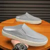 Pantuflas Cerradas Simples Antideslizantes y Resistentes al Desgaste para Hombre 2026, Ligeras y Transpirables, Adecuadas para Invitados, Pantuflas Cerradas para Hombre