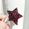 Novo grampo de cabelo coreano de boa qualidade, super colorido, com lantejoulas, estrela, para crianças, cor, amor, estilo ins, grampo de cabelo, grampo para franja, grampo lateral