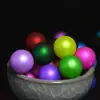 Cuentas de Goma Perladas Acrílicas Accesorios para Joyería DIY Cuentas de Plástico de Resina Coloridas Cuentas Sueltas Cuentas Redondas Materiales para Cuentas