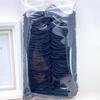 Anel de cabelo com trança torcida de duas cores, cor de chá com leite, elástico, prendedor de cabelo feminino, 2 yuan, acessórios de cabelo de supermercado